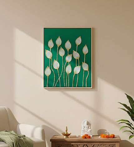 Texture Wall Art  Leaf Wall Art