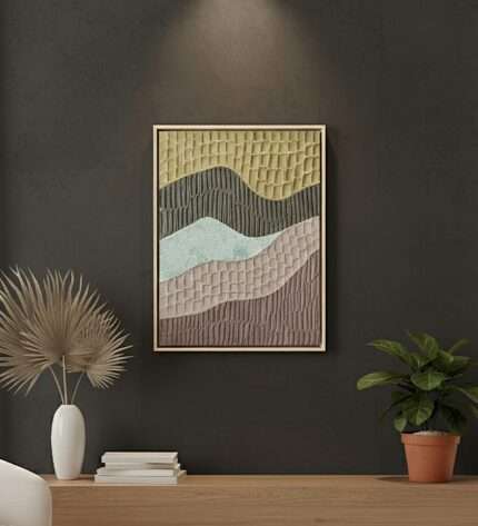 Texture wall art